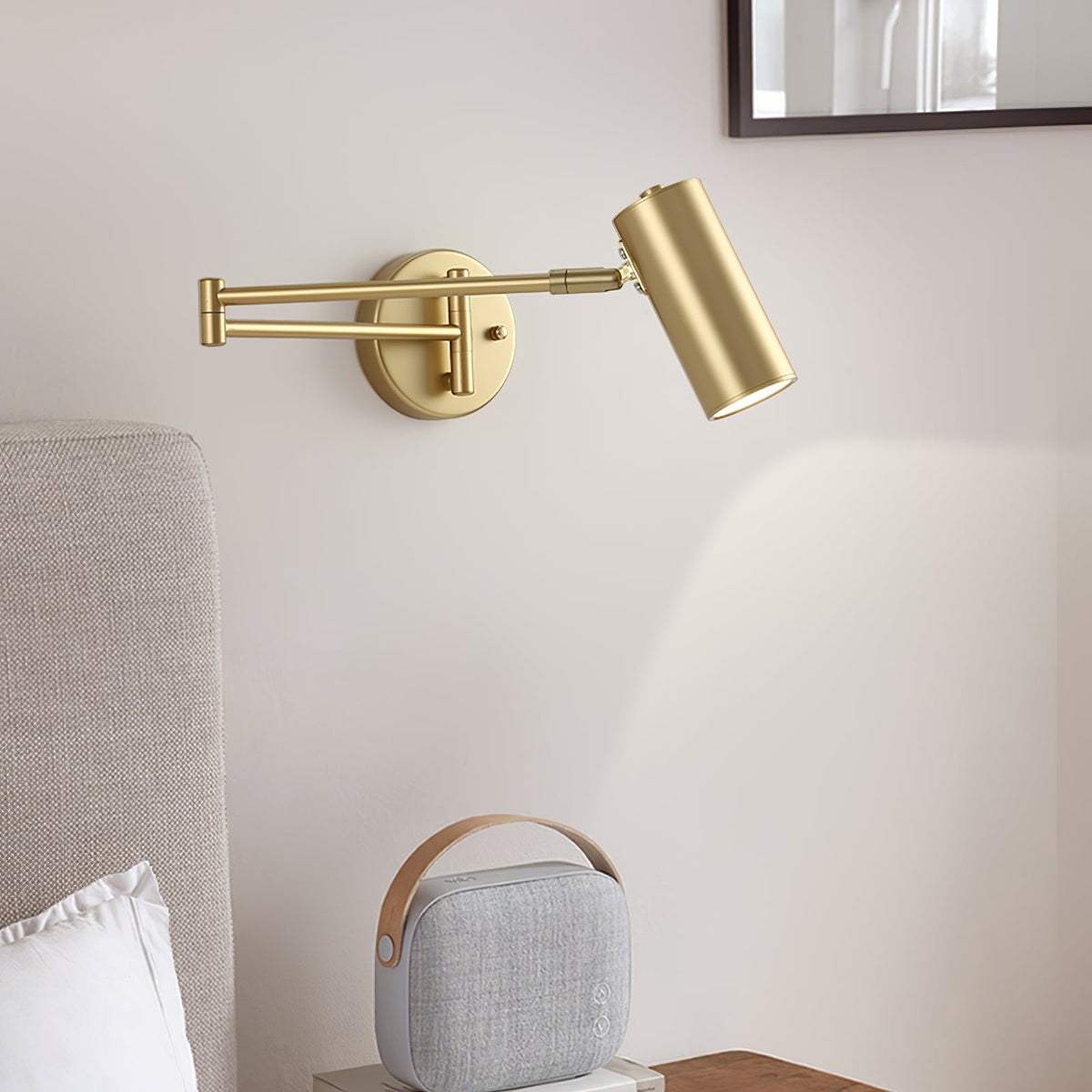 Nexbeam - Sleek Metal and Acrylic Wall Sconce