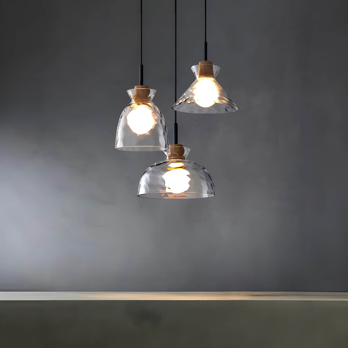 Gorielle - Elegant Modern Glass Chandelier for Living Rooms