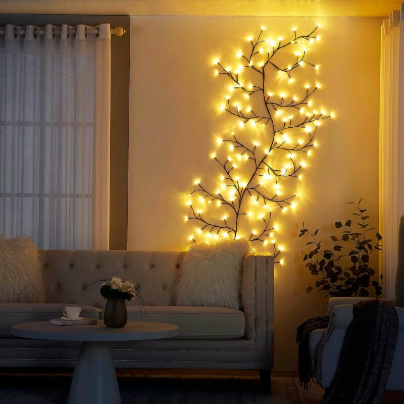 Sparkling Tree - Silver Decoration for a Magical Ambience
