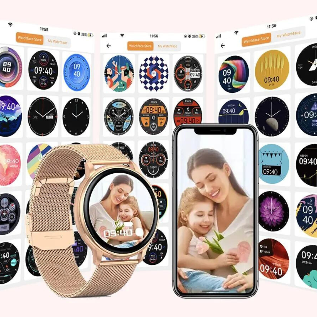 TechStyle Smartwatch - Design Tendance Fonctionnalité Max