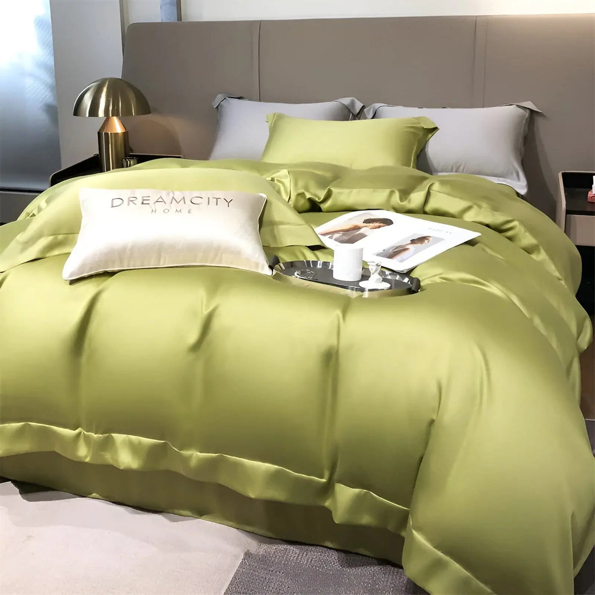 SilkBamboo - Ultra-Soft Organic Bamboo Bedding Set