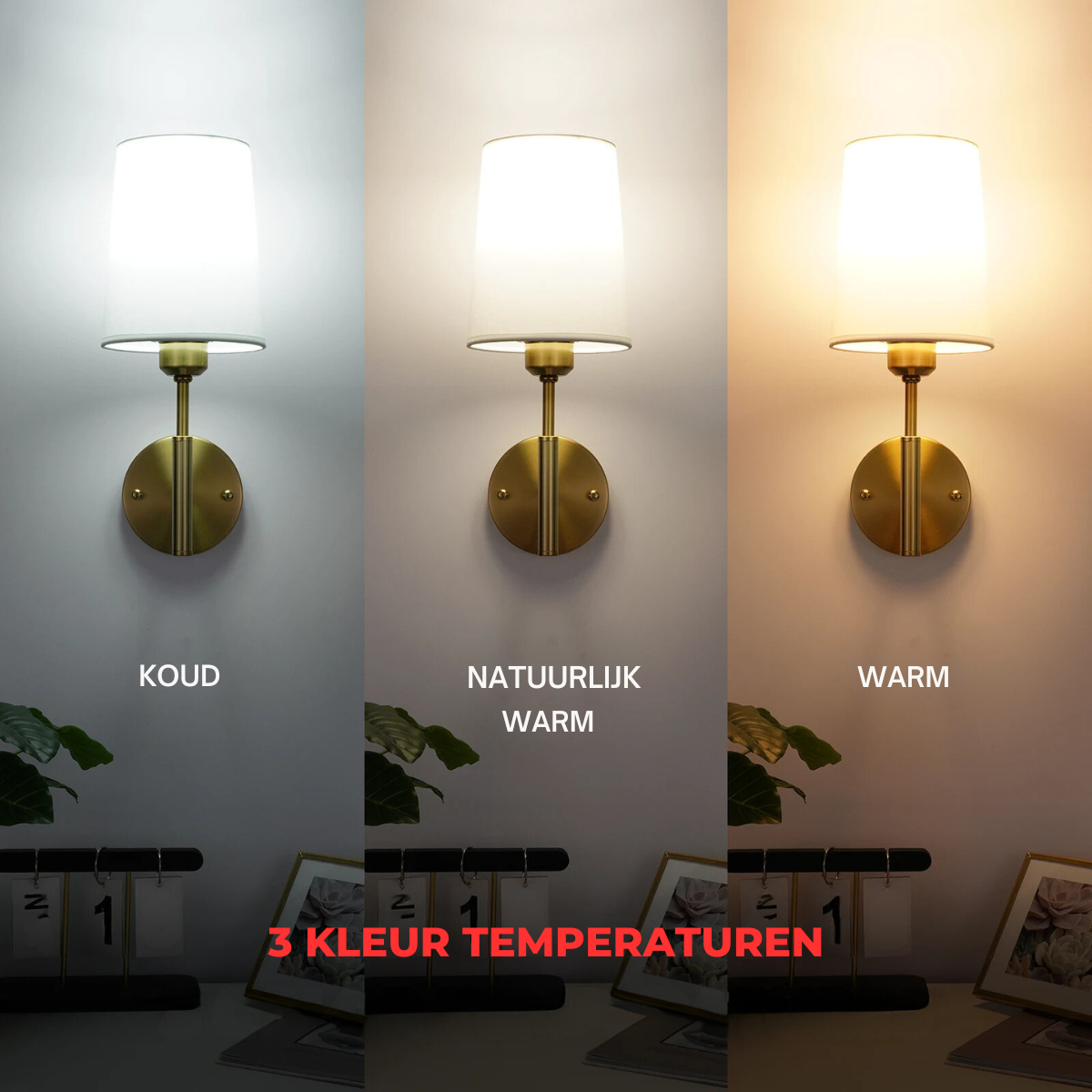Nova Wall Sconce - Rechargeable USB Wireless Lamp