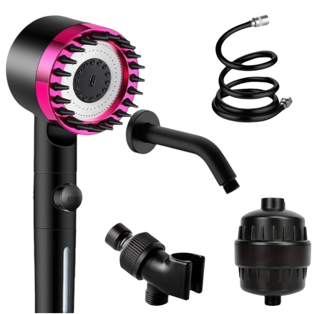 AquaRelax - High-Pressure Massage Shower Head