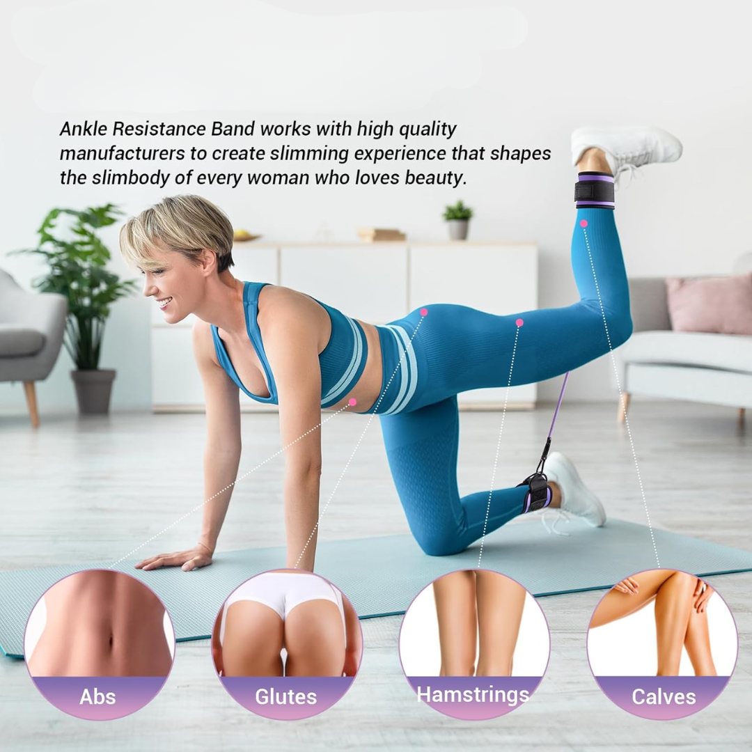 FlexTone - Bandes de résistance hanches et fessiers