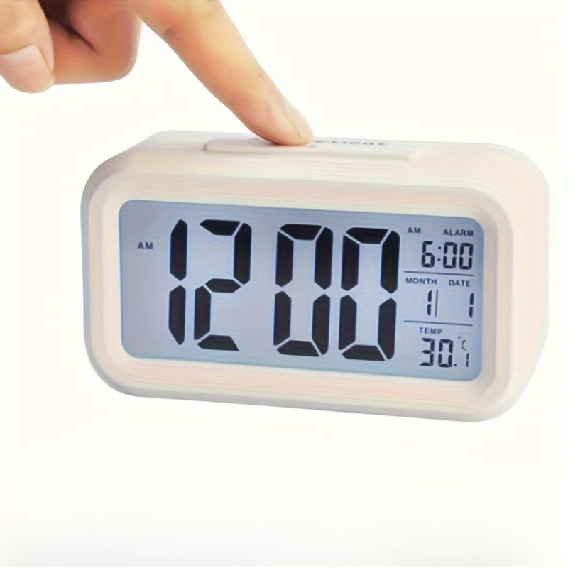 SmartGlow Clock - Digital Alarm Clock with Built-in Night Light