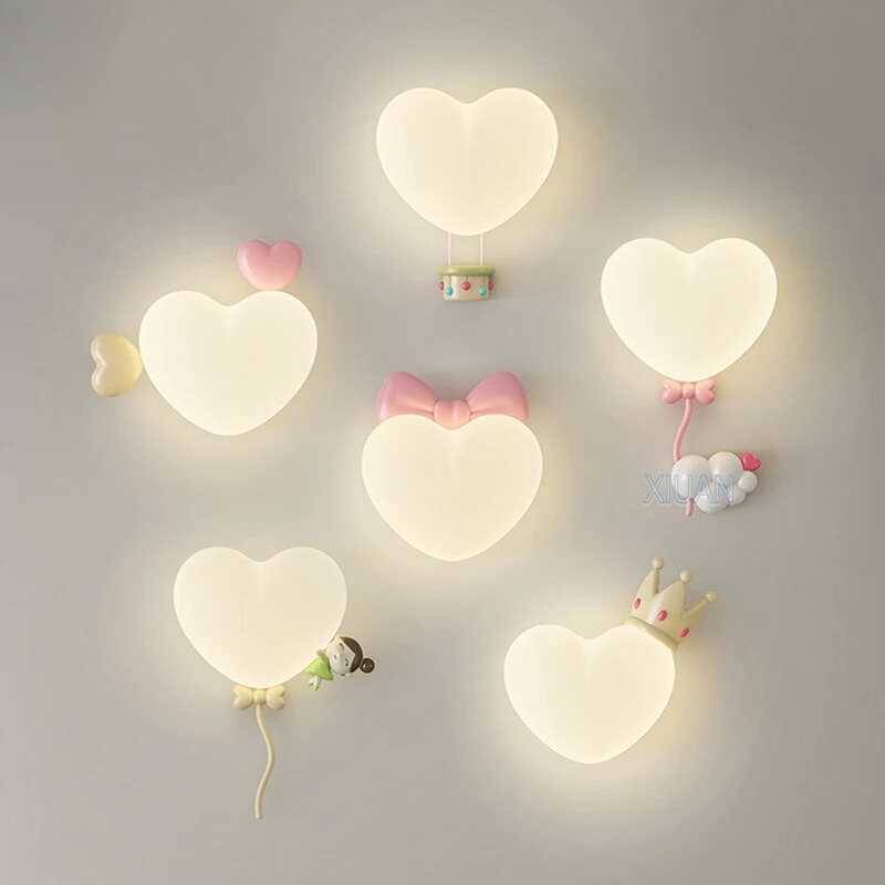 LoveLicht - Pink Cloud LED Wall Light for Kids' Room