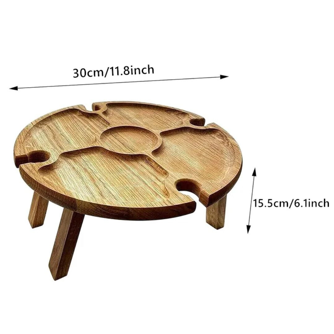 CheeseBoard Delights – Planche Pique-Nique en Bois