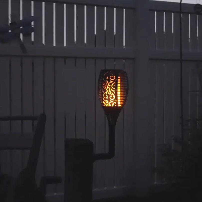 SolarFlame Torches Jardin – Éclairage LED Durable
