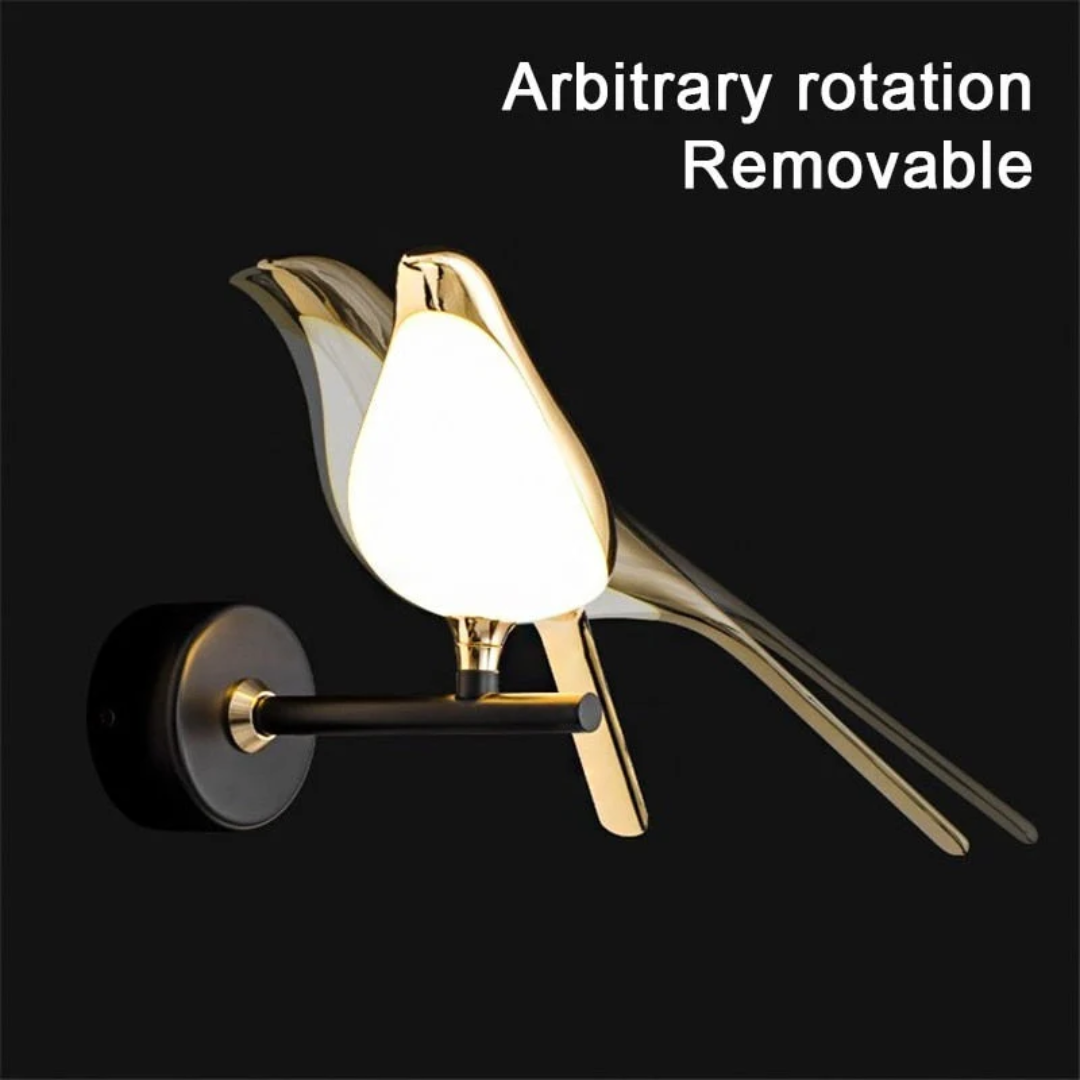 LuminaBird - Applique Murale LED Rotative Moderne