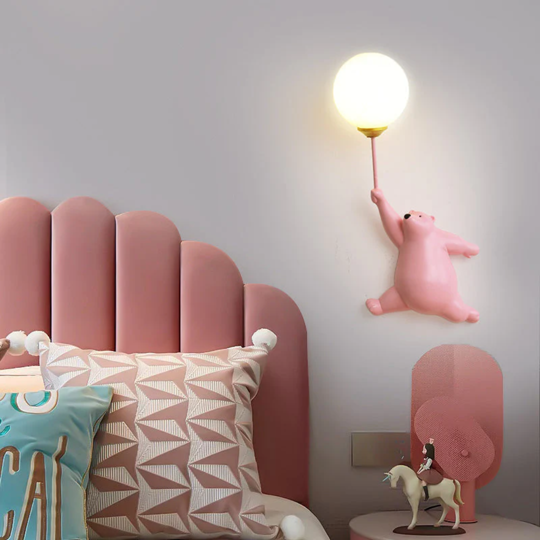 TeddyGlow - Applique Murale LED Stylée pour Mur