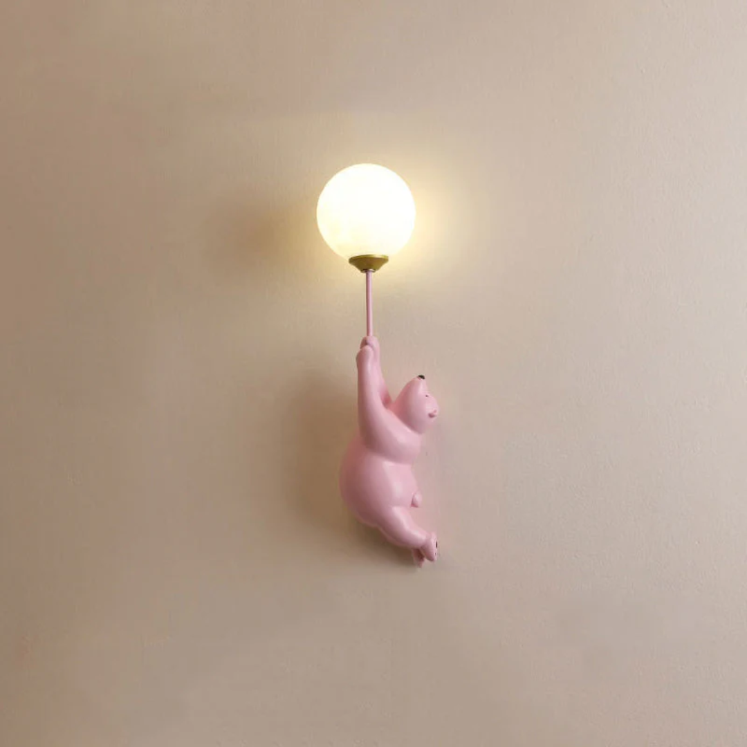 TeddyGlow - Applique Murale LED Stylée pour Mur