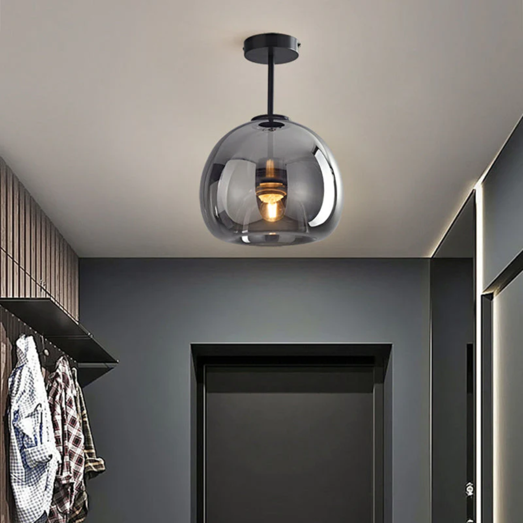 AureliaGlow - Plafonnier LED rond au design moderne