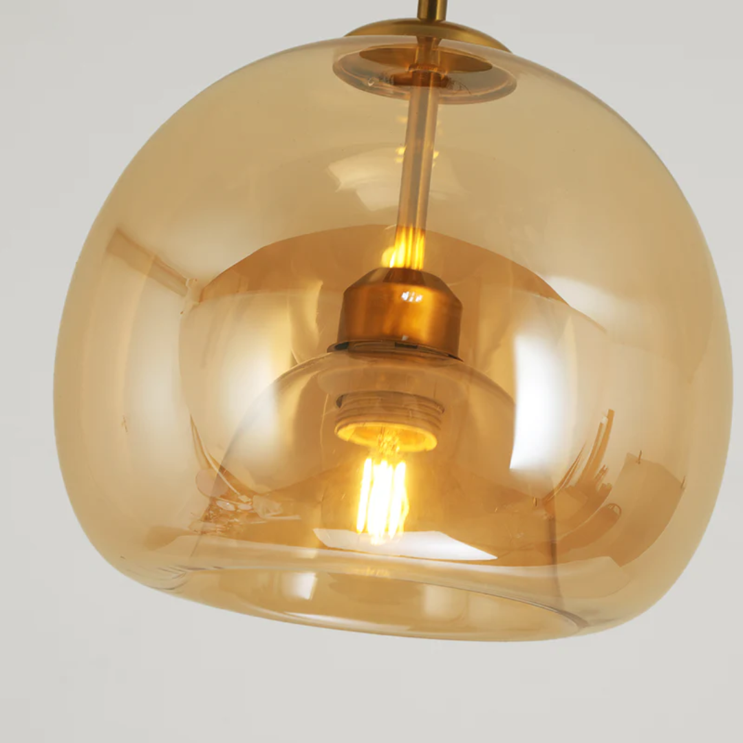 AureliaGlow - Plafonnier LED rond au design moderne