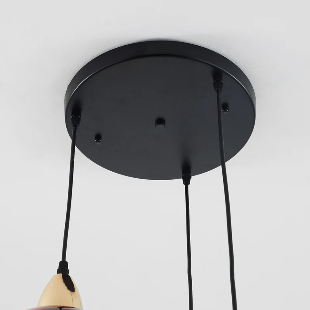 ClusterGlow - Suspension 3 Lampes Éclairage Ambiance