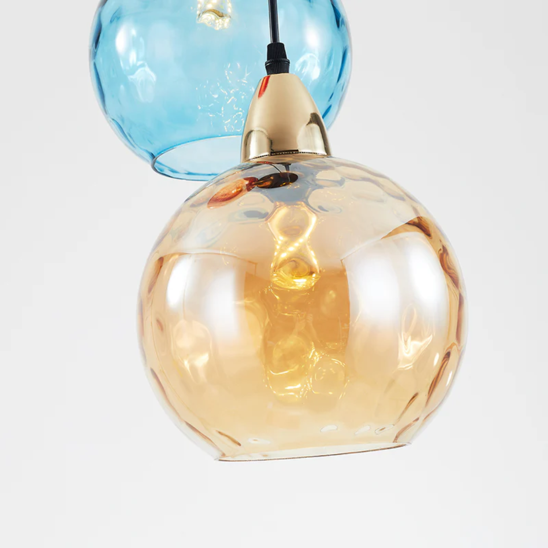 ClusterGlow - Suspension 3 Lampes Éclairage Ambiance