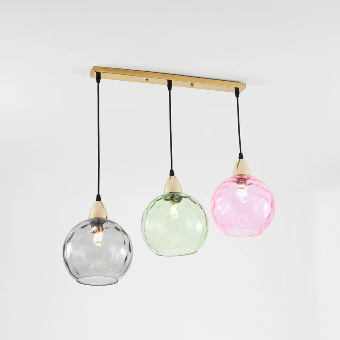 ClusterGlow - Suspension 3 Lampes Éclairage Ambiance