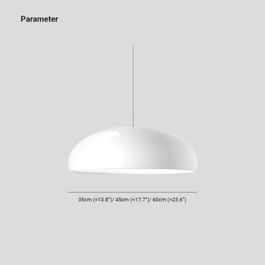 SerenaGlow - Élégante suspension LED ronde