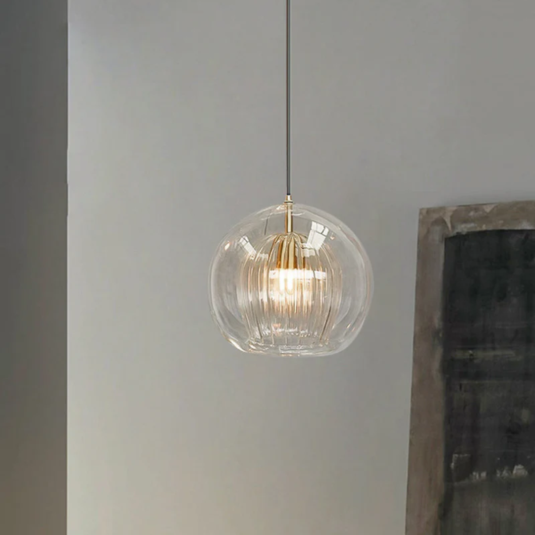 AuroraSphere - Élégante Suspension Sphérique LED