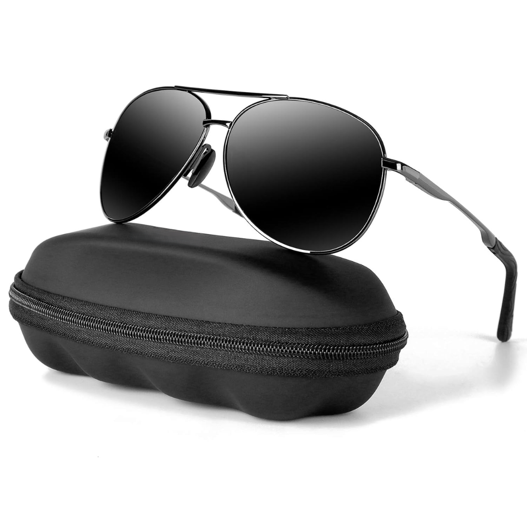 JoeyGlare - Lunettes de Soleil Aviateur Polarisées
