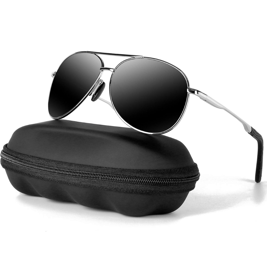 JoeyGlare - Lunettes de Soleil Aviateur Polarisées