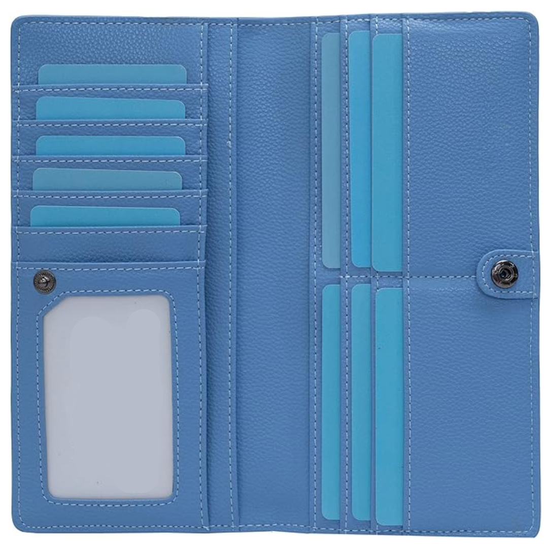 Renée Wallet - Portefeuille Cuir Fin Protection RFID