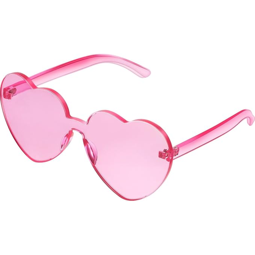 CoraLens - Lunettes de Soleil Cœur Sans Monture
