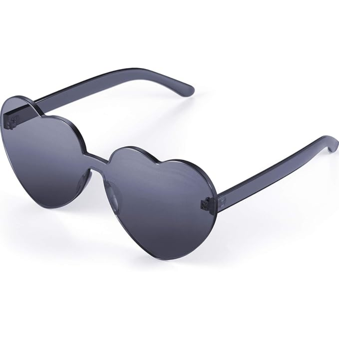 CoraLens - Lunettes de Soleil Cœur Sans Monture