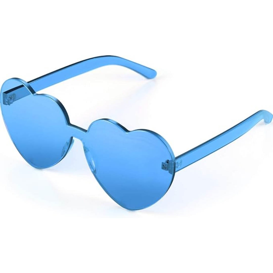 CoraLens - Lunettes de Soleil Cœur Sans Monture