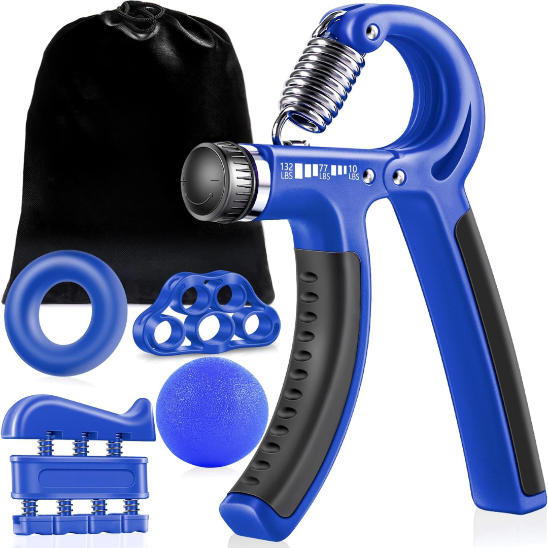 GripMaster - Set de 5 musculateurs de poigne