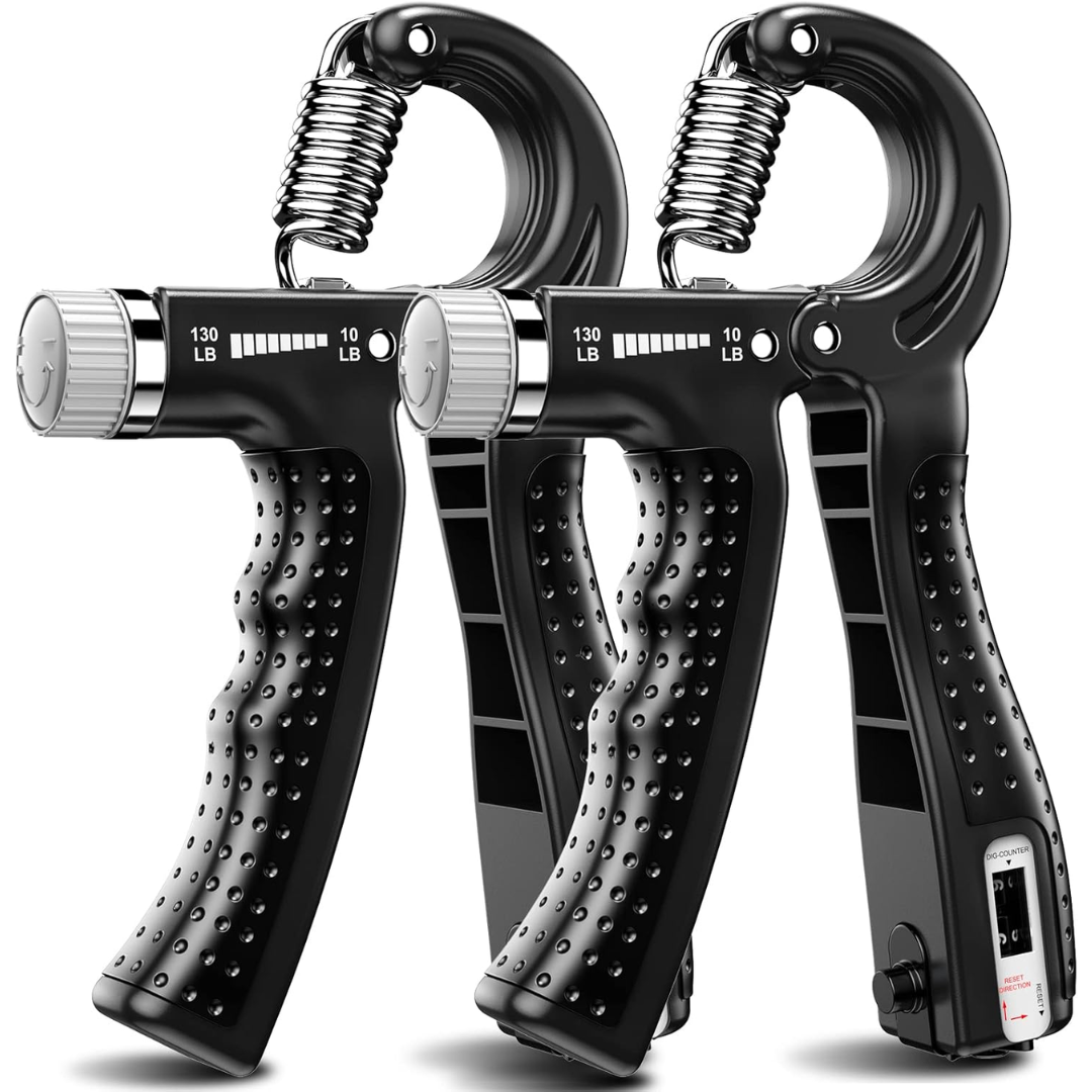 GripMaster - Set de musculateurs de poigne (lot de 2)