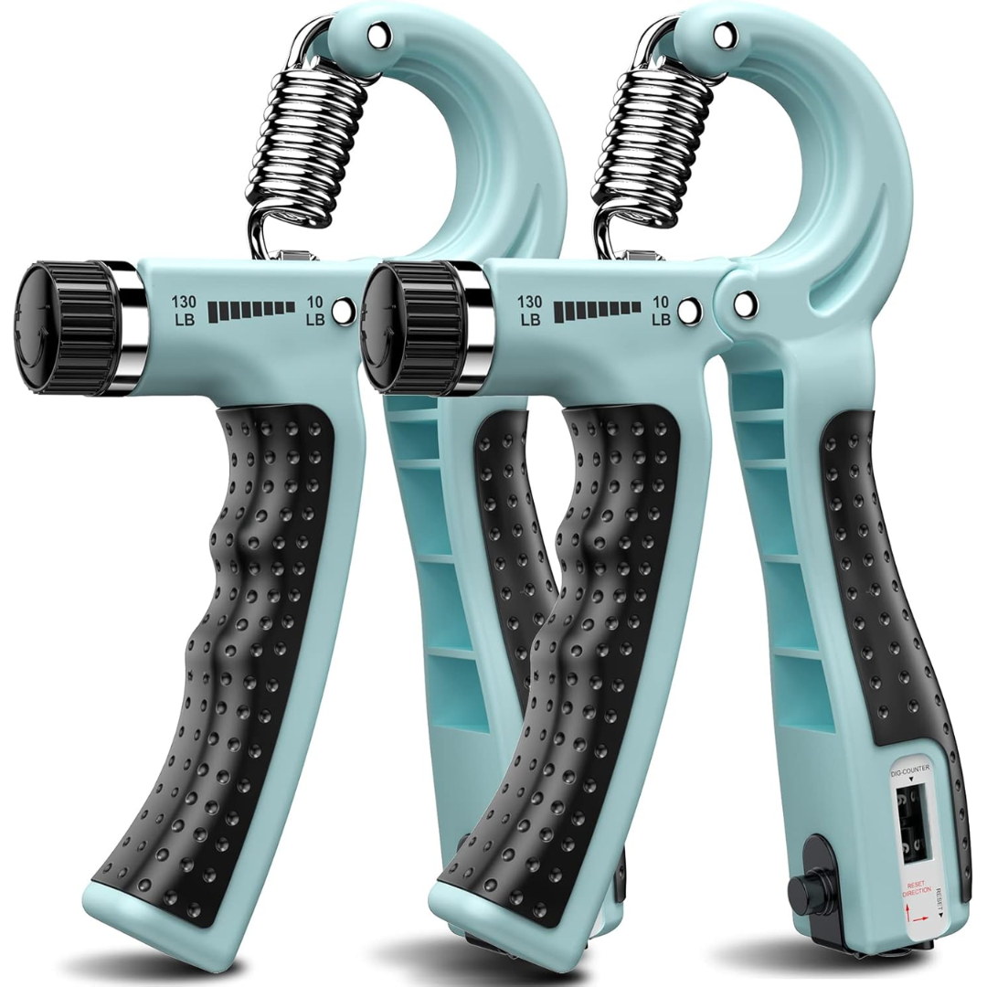 GripMaster - Set de musculateurs de poigne (lot de 2)