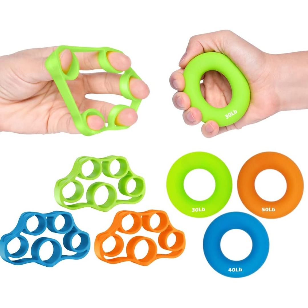 PowerGrip Set - Kit de renforçateurs de main 6 pièces