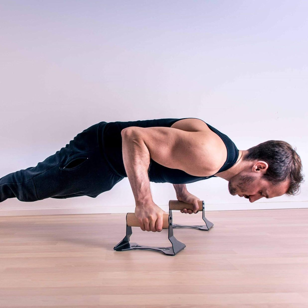 PowerGrip - Parallettes de pompes en bois
