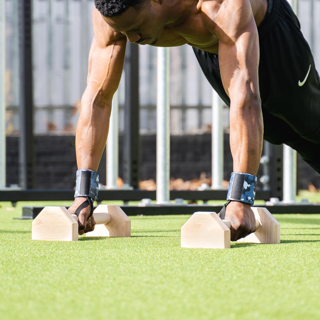 Calisthenics PowerBars - Barres de pompes en bois massif