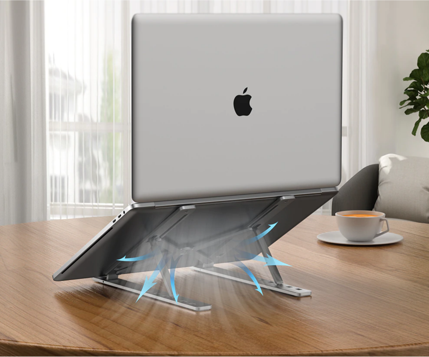 SCITEC Elevate - Support Laptop Réglable 6 Positions