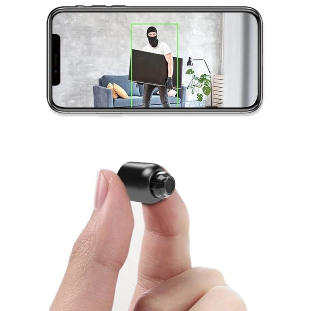 HomeGuard - Compact WiFi Security Camera with Night Vision