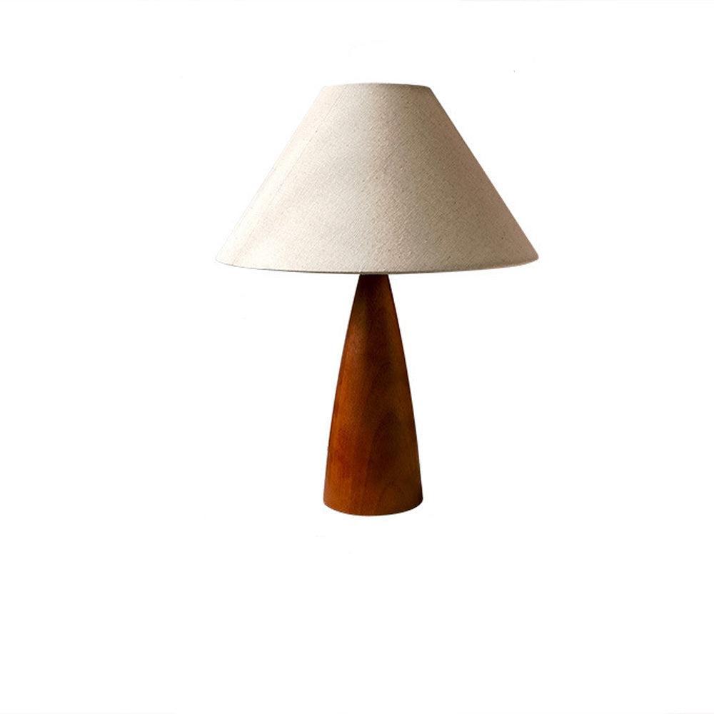 HeritageGlow Lamp - Classic Solid Wood Table Lamp