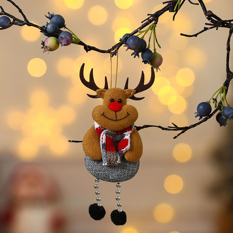 PendentifsFestifs - Christmas Tree Fabric Ornaments