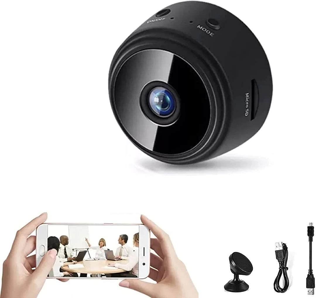 VisionGuard | Caméra Surveillance Sans Fil 1080p Ultra Compacte 0