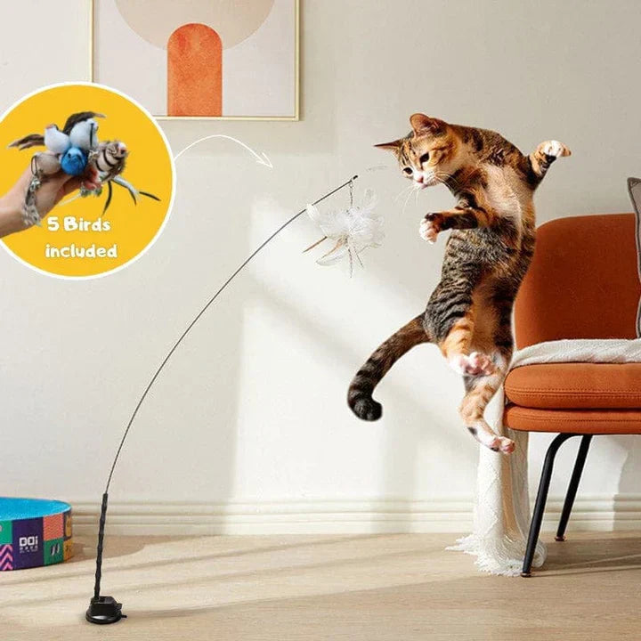 Interactive Bird - Realistic Motion Cat Toy