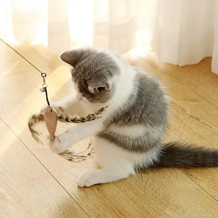 Interactive Bird - Realistic Motion Cat Toy