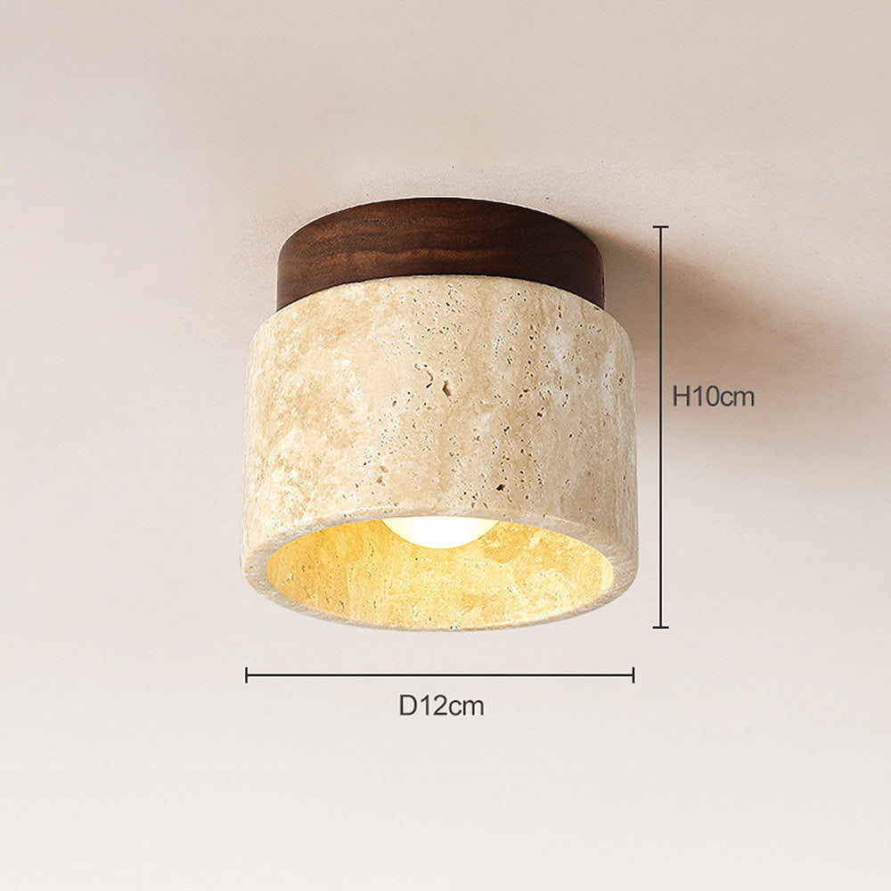EdgeStone - Applique Murale Industrielle Beige Elegante