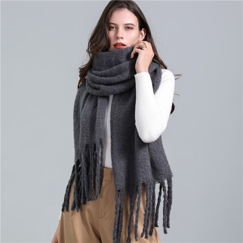 CosyPlaid - Warm Cashmere Plaid Scarf for Winter