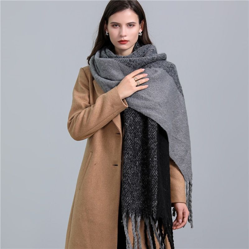 CosyPlaid - Warm Cashmere Plaid Scarf for Winter