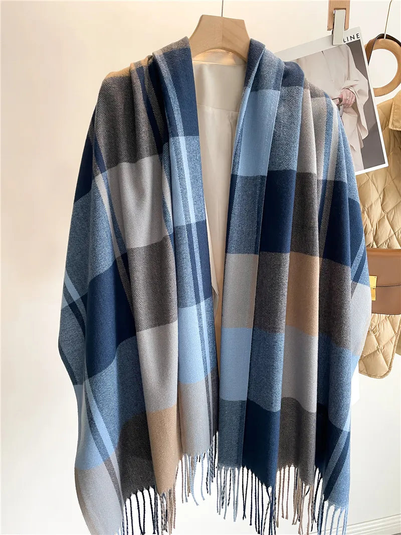 LuxeRuit - Elegant Cashmere Scarf for Winter Style