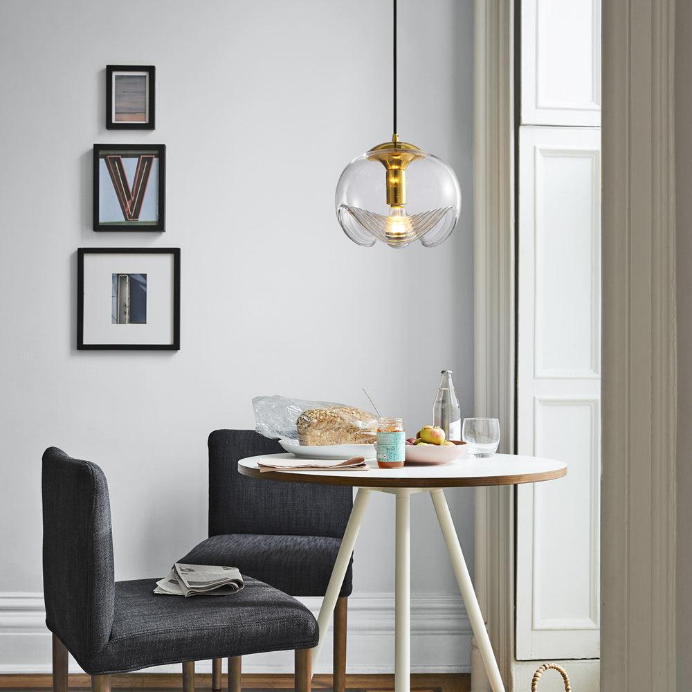 LumiVague - Modern Artistic Glass Pendant Light for Interior Design