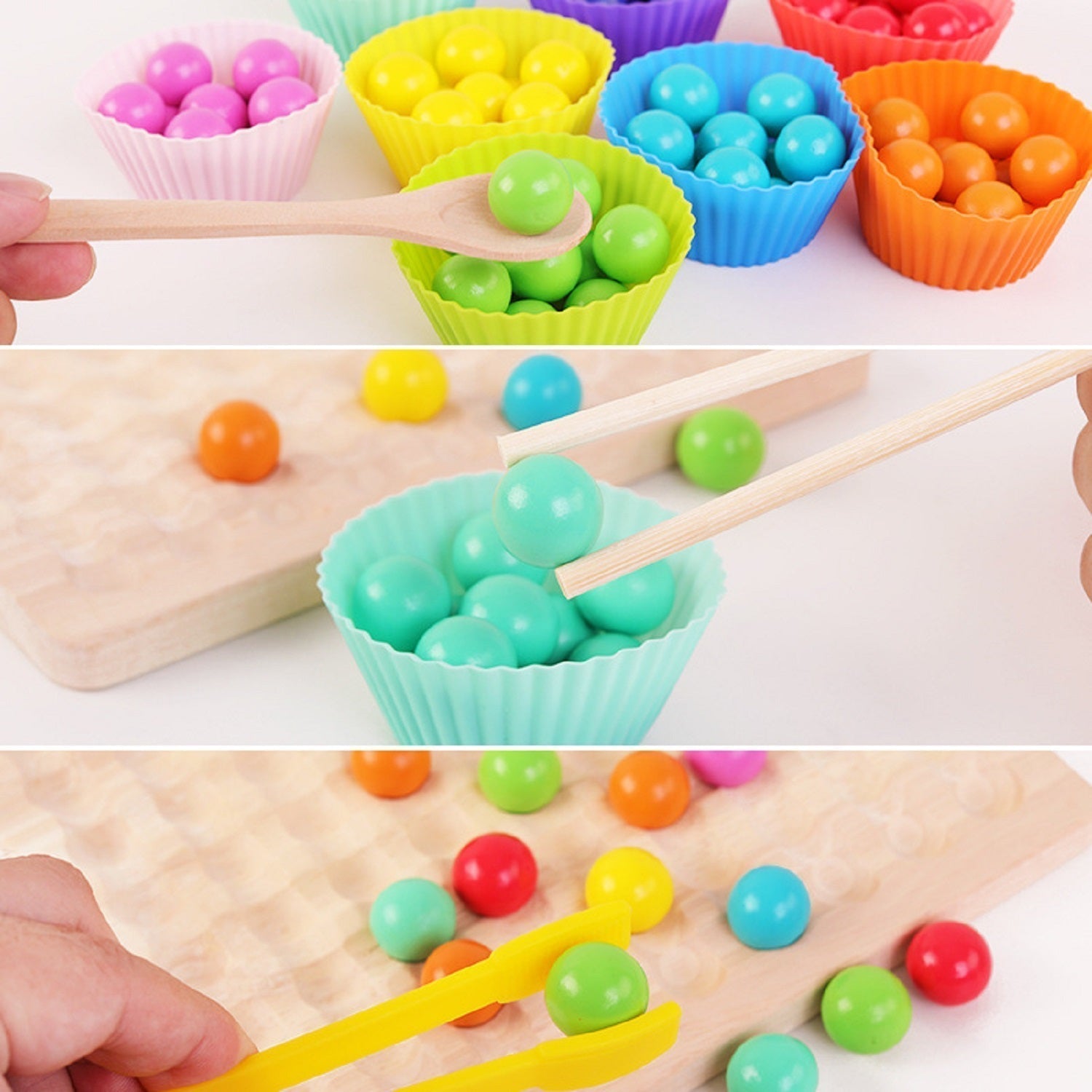 ColorMatch - Colour Sorting and Counting Bead Game