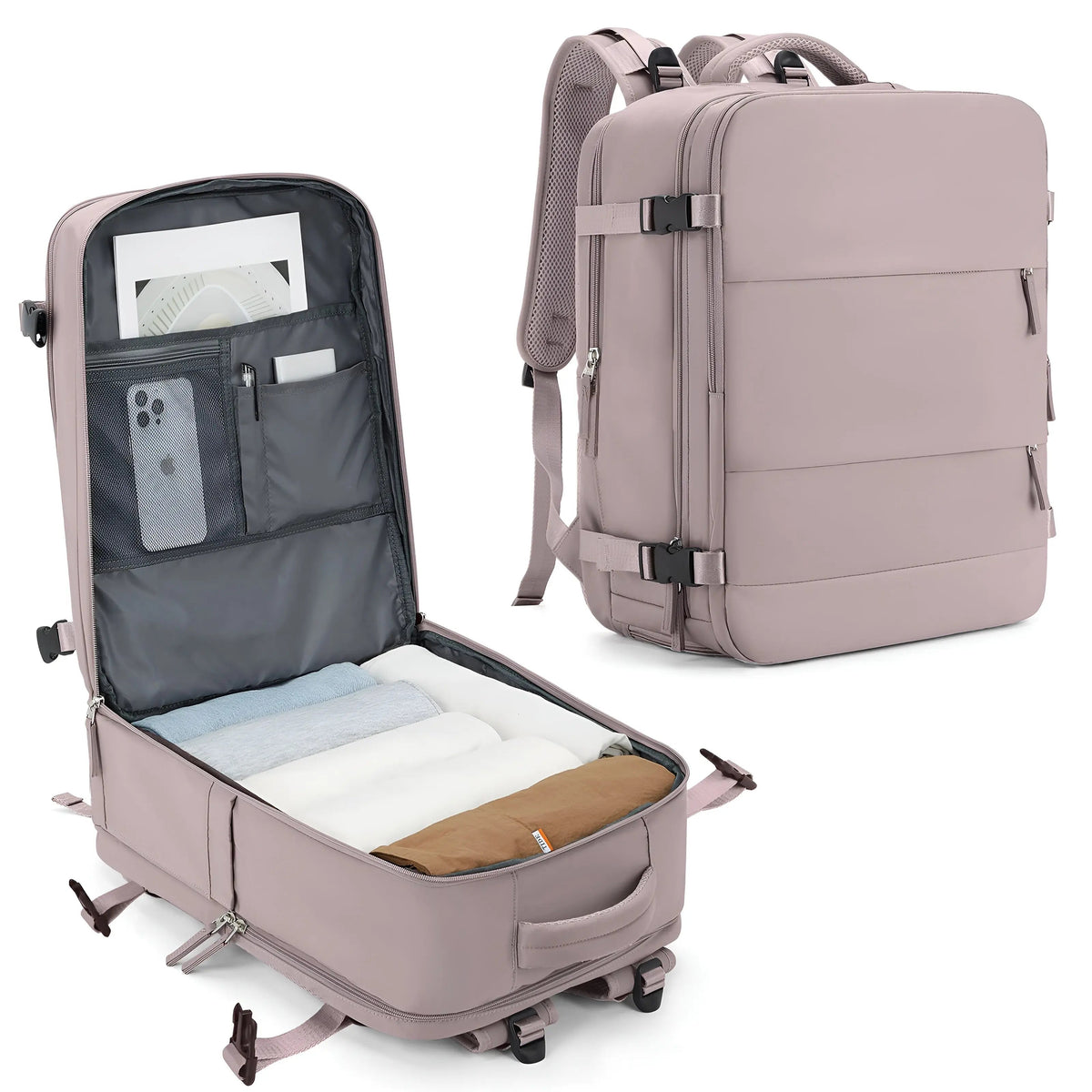 EasyTravel - Elegant Spacious Cabin Luggage for Effortless Travel