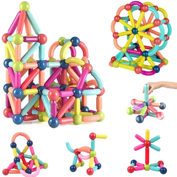 CreativeBuild - Magnetic Building Set for Young Builders