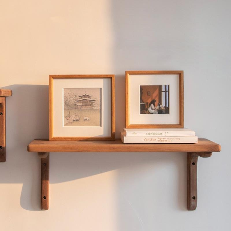WoodFrame - Elegant Wooden Square Photo Frame